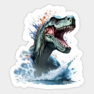 Trex Dinosaur - Tyrannosaurus Rex - Jurassic Era Design Sticker